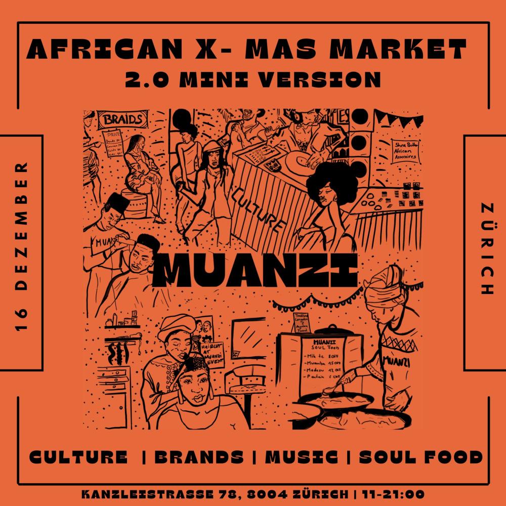 African x-Mas markt 