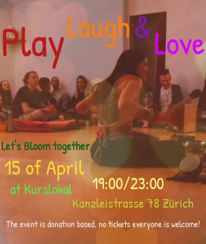 Flyer Play Laugh and Love