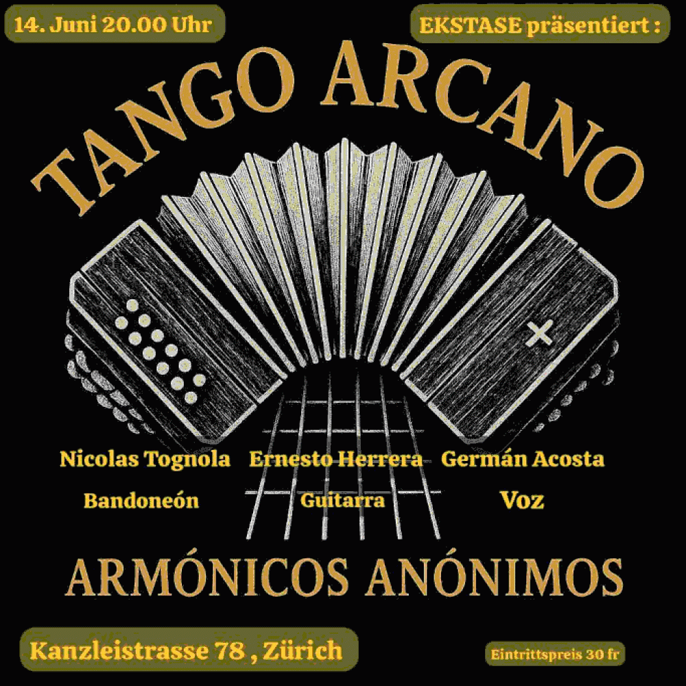 konzert Flyer von  German und Trio Tango Arcano