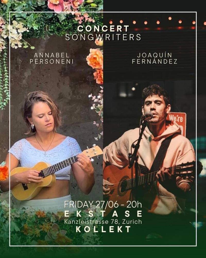 Flyer The Annabel and Joaqin es spilelt ein Duo