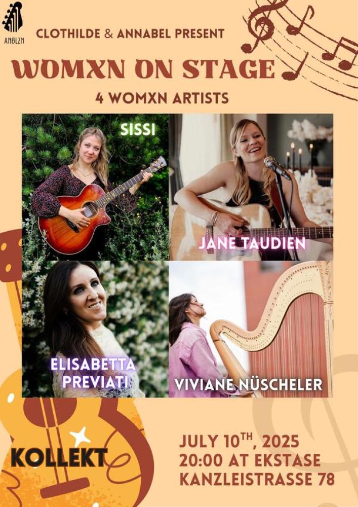 Flyer Women on Stage