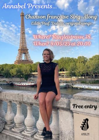 Konzert Flyer Annabel singt Canson 